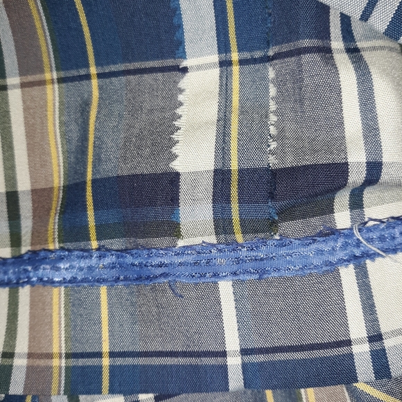 Vtg plaid sears mary Lewis koratron skirt sz 10 *R - Picture 4 of 6